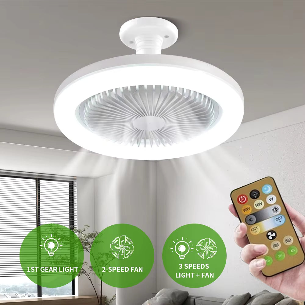 2-in-1 LED Fan Bulb