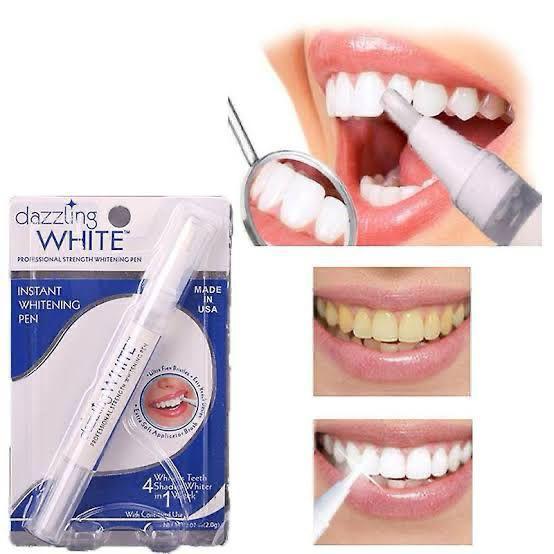 Dazzling instant teeth whitener