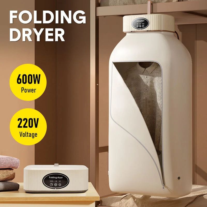 foldable electric cloth dryer and iron