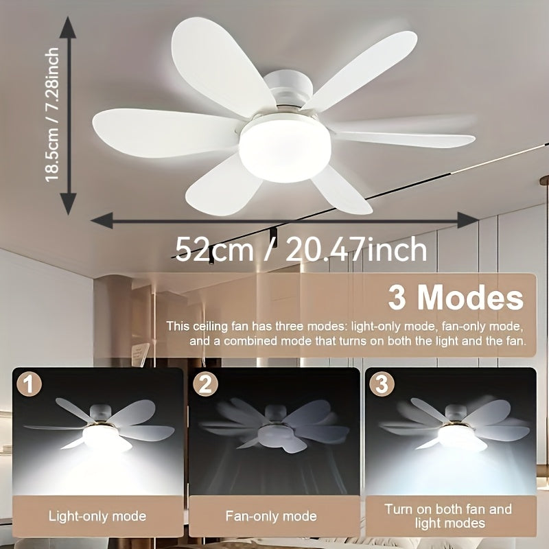 2-in-1 LED Fan Bulb