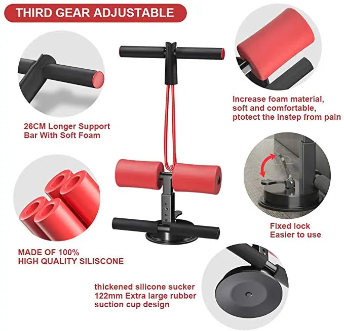 Adjustable Abdominal Muscle Sit up bar